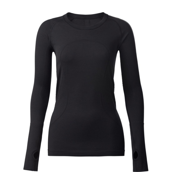 LULULEMON SWIFTLY TECH LONG SLEEVED HIP LENGTH 4 IN GREAT CONDITION - Picture 2 of 12